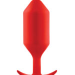 b-Vibe Snug Plug 6 XXXL Weighted Butt Plug - Red