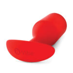 b-Vibe Snug Plug 6 XXXL Weighted Butt Plug - Red
