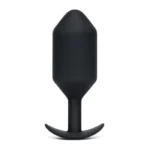 b-Vibe Snug Plug 7 XXXXL Weighted Butt Plug - Black