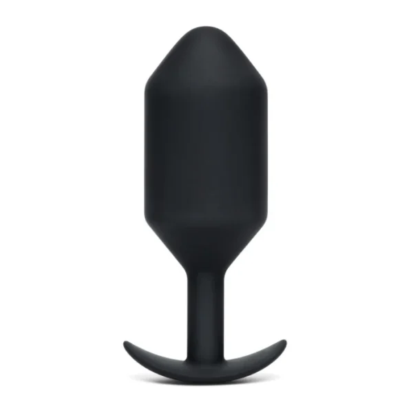 b-Vibe Snug Plug 7 XXXXL Weighted Butt Plug - Black
