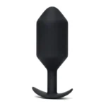 b-Vibe Snug Plug 7 XXXXL Weighted Butt Plug - Black