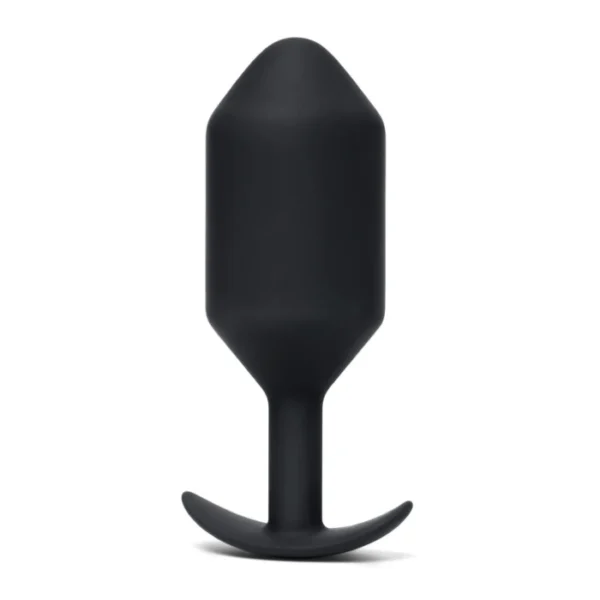 b-Vibe Snug Plug 7 XXXXL Weighted Butt Plug - Black