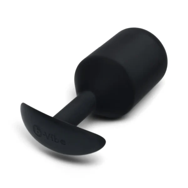 b-Vibe Snug Plug 7 XXXXL Weighted Butt Plug - Black