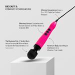 Doxy Die Cast 3 Wand Massager - Hot Pink - Features