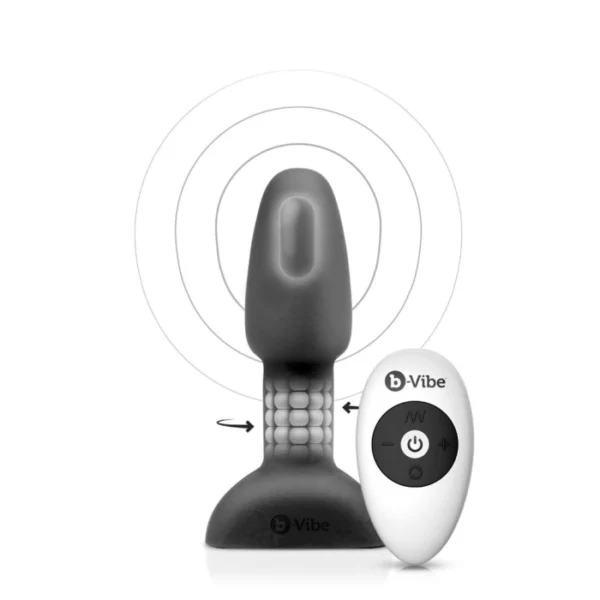 b-vibe Rimming Anal Plug Petite - Black