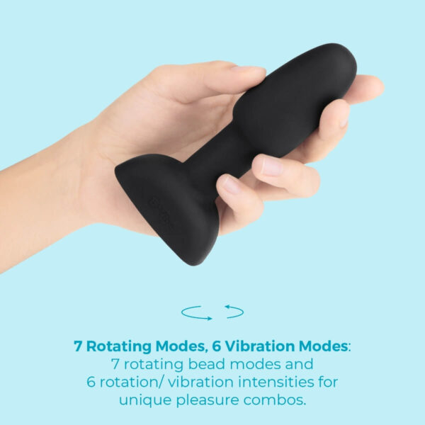b-vibe Rimming Anal Plug Petite - Black