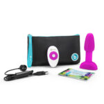 b-vibe Rimming Anal Plug Petite - Fuchsia