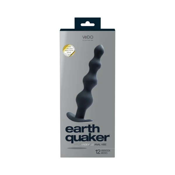 VēDO Earth Quaker Rechargeable Anal Vibe