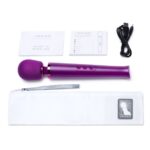 Dark Cherry Le Wand Petite Rechargeable Personal Massager Wand