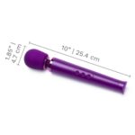 Dark Cherry Le Wand Petite Rechargeable Personal Massager Wand
