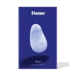 Dame | Pom Palm Vibe Flexible Clitoral Vibrator - Ice