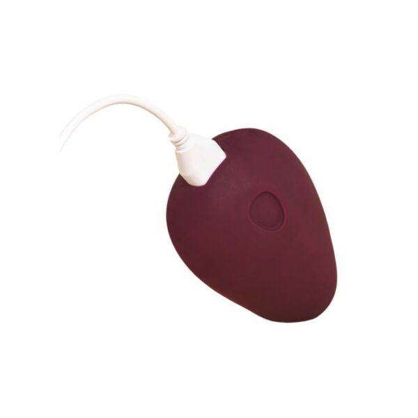 Dame | Pom Palm Vibe Flexible Clitoral Vibrator - Plum