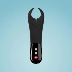 Fun Factory Manta Vibrating Penis Stroker - Black
