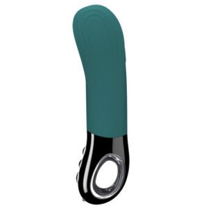 Fun Factory Manta Vibrating Penis Stroker - Deep Sea Blue