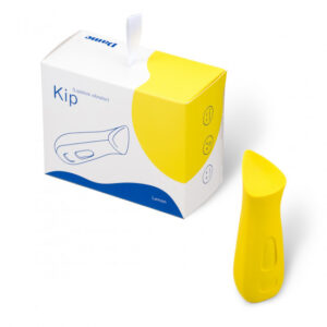 Dame Kip Lipstick Clitoral Vibrator - Lemon