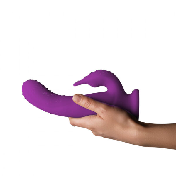 Femme Funn Pirouette Suction-Base Rotating Rabbit Vibrator Purple