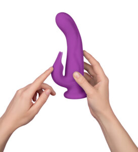 Femme Funn Pirouette Suction-Base Rotating Rabbit Vibrator Purple