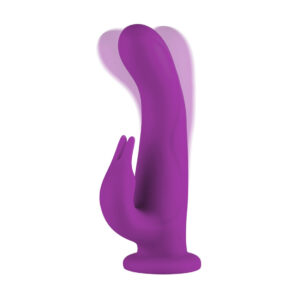 Femme Funn Pirouette Suction-Base Rotating Rabbit Vibrator Purple