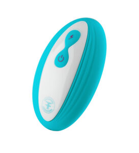 Femme Funn Pirouette Suction-Base Rotating Rabbit Vibrator Turquoise (remote control)