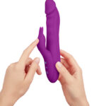 FemmeFunn | Booster Rabbit Sex Toy Rotating Rabbit Vibrator - Purple