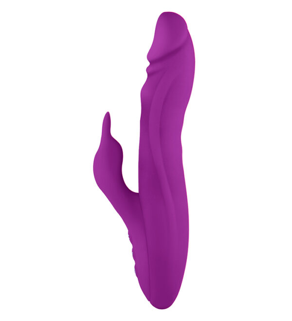 FemmeFunn | Booster Rabbit Sex Toy Rotating Rabbit Vibrator - Purple