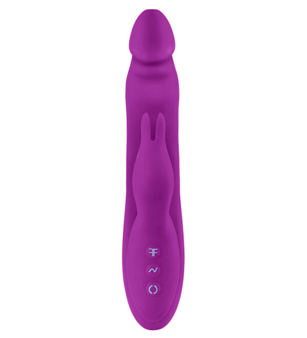 FemmeFunn | Booster Rabbit Sex Toy Rotating Rabbit Vibrator - Purple