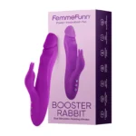 FemmeFunn | Booster Rabbit Sex Toy Rotating Rabbit Vibrator - Purple