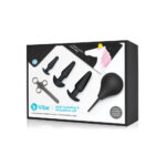 b-vibe Anal Training Kit & Education Set - Black