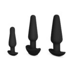 b-vibe Anal Training Kit & Education Set - Black