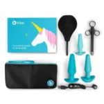 b-vibe Anal Training Kit & Education Set - Teal