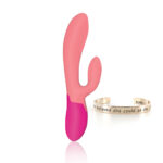 Rianne S Xena Heating Rabbit Vibrator Coral Rose