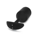 b-vibe vibrating snug plug | Size 5 - Black