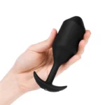 b-vibe vibrating snug plug | Size 5 - Black