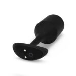 b-vibe vibrating snug plug | Size 4 - Black