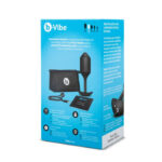 b-vibe vibrating snug plug | Size 4 - Black