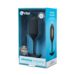 b-vibe vibrating snug plug | Size 4 - Black