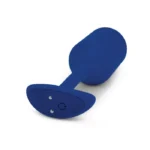 b-vibe vibrating snug plug | Size 4 - Navy Blue