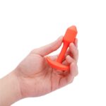 b-vibe vibrating snug plug | Size 1 - orange