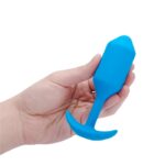 b-vibe vibrating snug plug | Size 3 - Blue