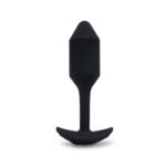 b-vibe vibrating snug plug | Size 2 - black