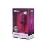 b-vibe vibrating snug plug | Size 2 - Rose