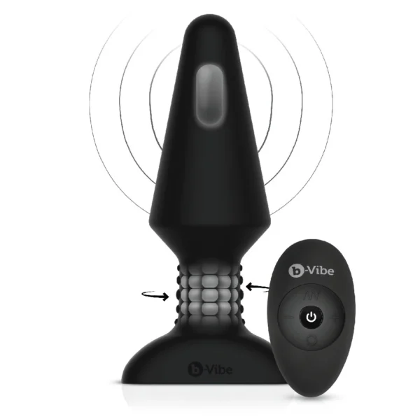 b-Vibe Rimming Plug XL Remote Control Vibrating Butt Plug