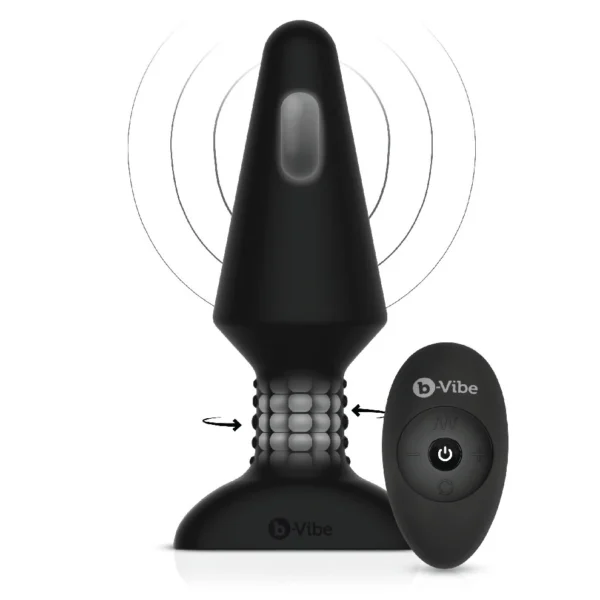 b-Vibe Rimming Plug XL Remote Control Vibrating Butt Plug