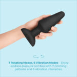 b-Vibe Rimming Plug XL Remote Control Vibrating Butt Plug