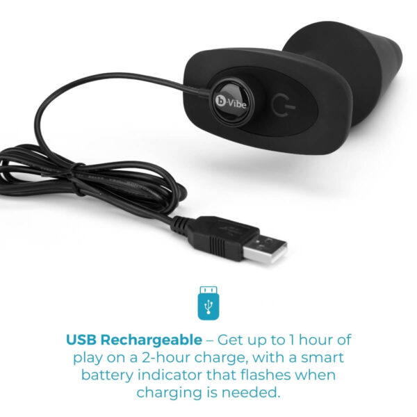 b-Vibe Rimming Plug XL Remote Control Vibrating Butt Plug