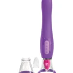 Fantasy for Her Ultimate Pleasure oral suction vibrator with curved G-spot handle