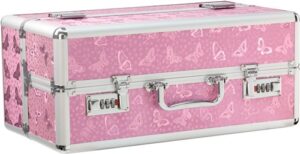 BMS Factory Large Lockable Sex Toy Storage Box - Pink