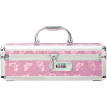 BMS Factory Medium Lockable Sex Toy Storage Box - Pink