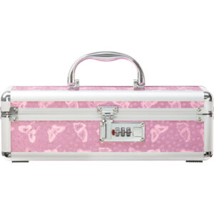 BMS Factory Medium Lockable Sex Toy Storage Box - Pink