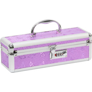 BMS Factory Medium Lockable Sex Toy Storage Box - Purple
